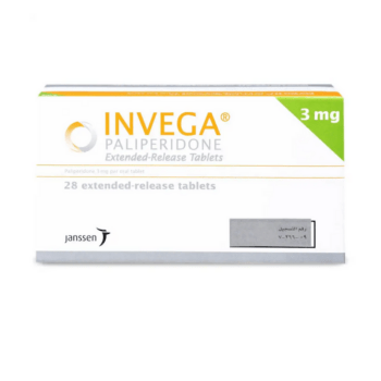 Invega 3mg ER 28 Tablets