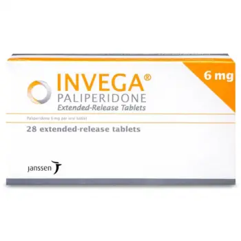 Invega 6mg ER 28 Tablets