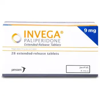 Invega 9mg 28 Tablets
