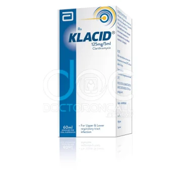 Klacid 125mg 60ml Suspension