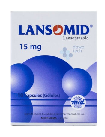 Lansomid 15mg 10 Capsules