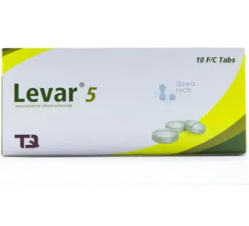 Levar 5mg 10 Tablets