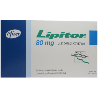 Lipitor 80mg 30 tablets