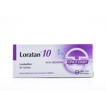 Loratan 10mg 20 Tablets