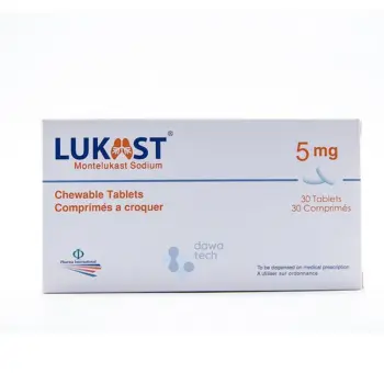 Lukast 5mg 30 Chewable Tablets