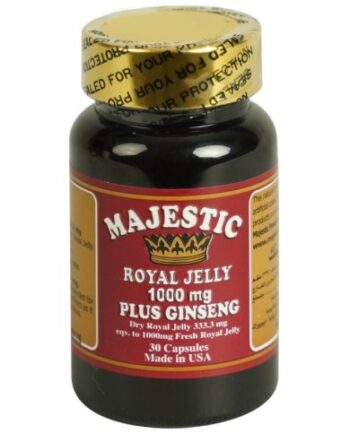 Majestic Royal Jelly 1000mg 30 Capsules