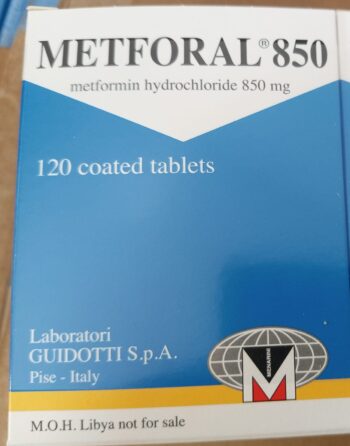 Metforal 850mg 120 Tablets