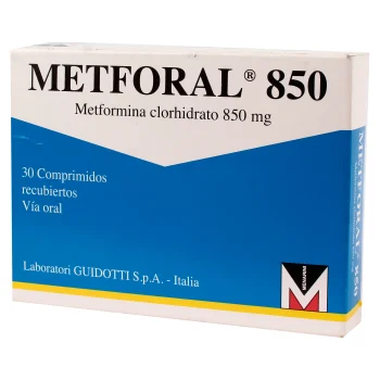 Metforal 850mg 30 Tablets