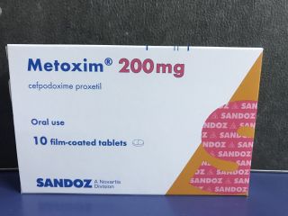 Metoxim 200mg 10 Tablets