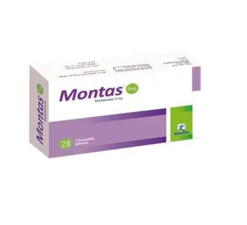 Montas 4 mg 28 Chewable Tablets