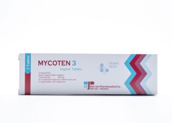Mycoten 200mg 3 Vaginal Tablets