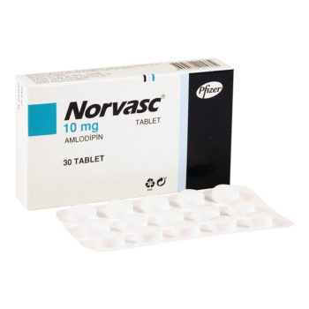 Norvasc 10mg 30 Capsules
