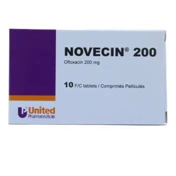 Novecin 200mg 10 Tablets