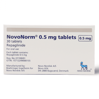 NovoNorm 0.5mg 30 Tablets