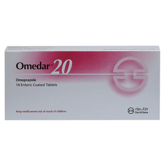 Omedar 20mg 14 Tablets Omedar 20mg 14 Tablets