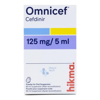 Omnicef 125mg 80ml Suspension