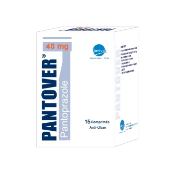 Pantover 40mg 15 Tablets