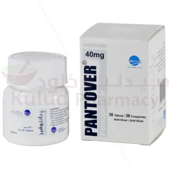 Pantover 40mg 30 Tablets
