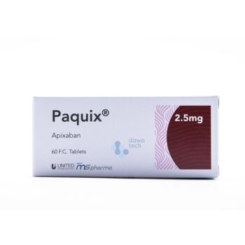 Paquix 2.5 mg 60 Tablets