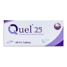 Quel 25mg 60 Tablets