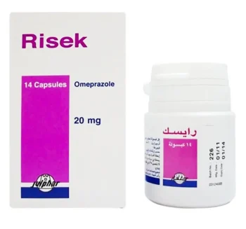 Risek 20mg 14 Capsules