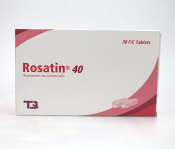 Rosatin 40mg 30 Tablets