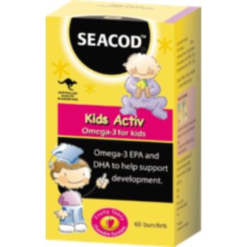 Seacod Kids Activ Omega 3 60 capsules