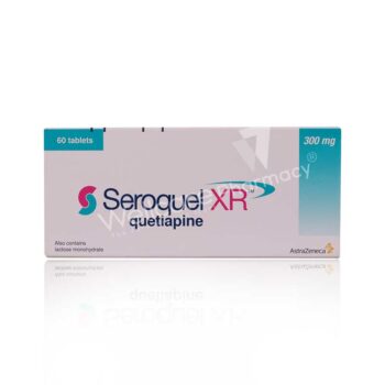 Seroquel XR 300mg 60 Tablets