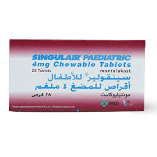 Singulair 4mg 28 Chewable Tablets
