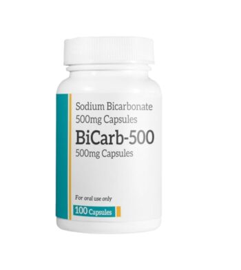 Sodium Bicarbonate 500mg 100 Capsules