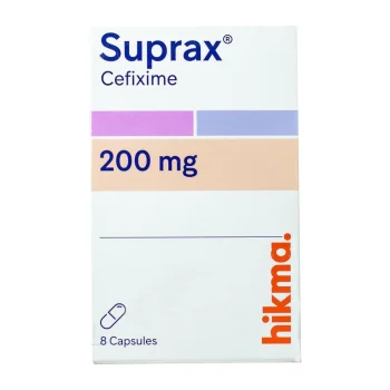 Suprax 200mg 8 Capsules