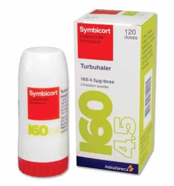 Symbicort 160/4.5ug Turbuhaler 120 Doses