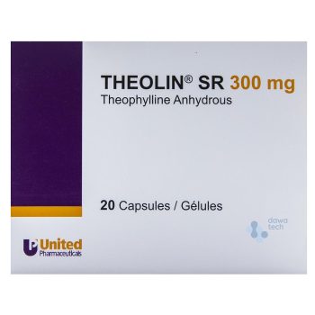 Theolin SR 300mg 20 Capsules