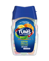 Tums Extra 750mg 48 Chewable Tablets