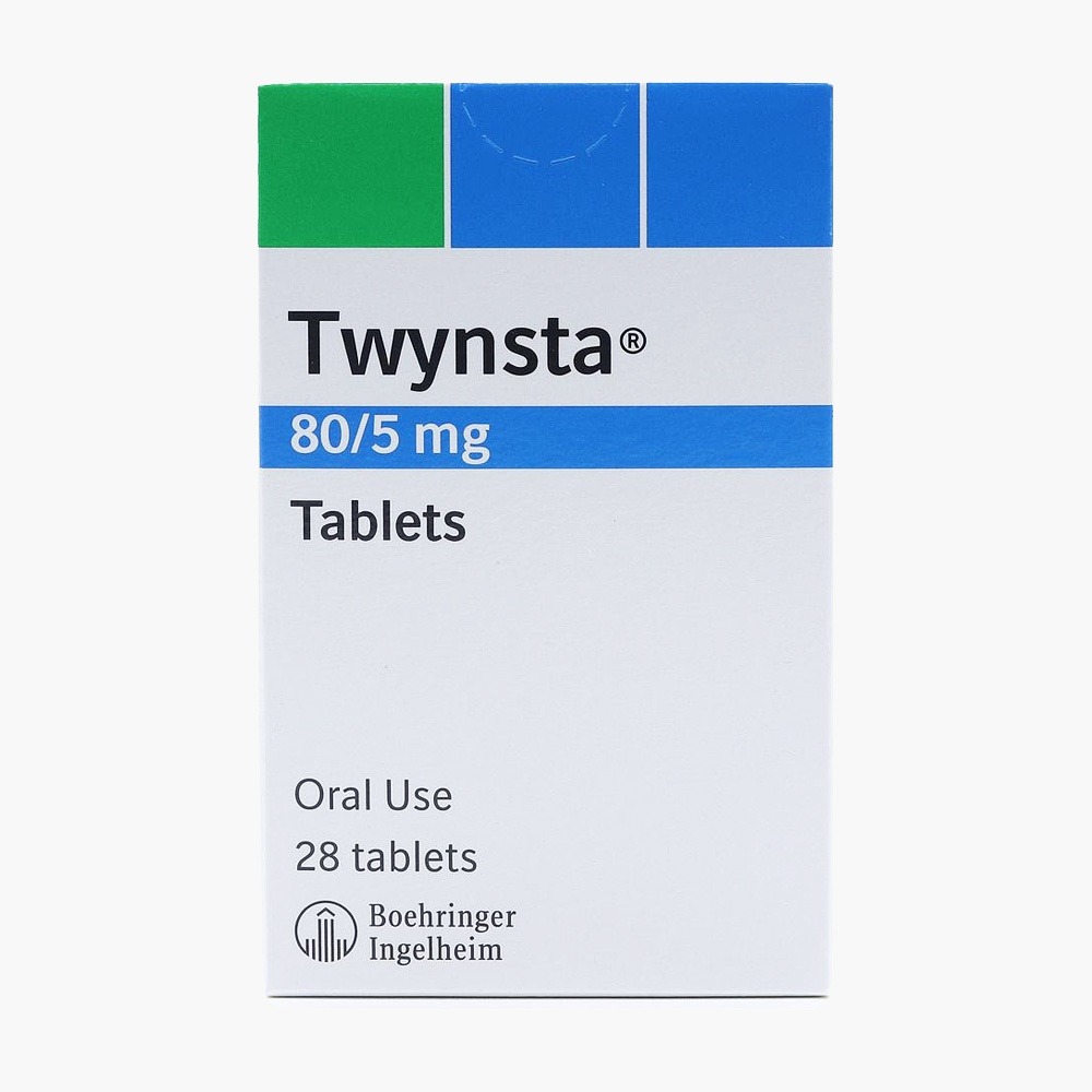 Twynsta 28 Tablets Twynsta 80/5mg 28 Tablets