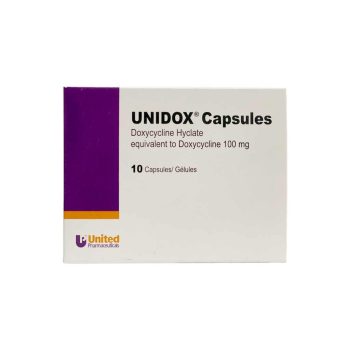 Unidox 100mg 10 Capsules