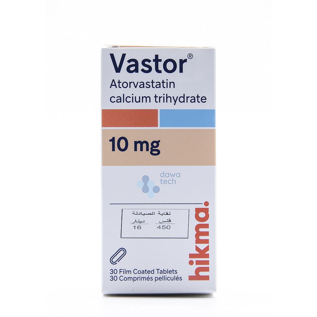 Vastor 10mg 30 Tablets Vastor 10mg 30 Tablets