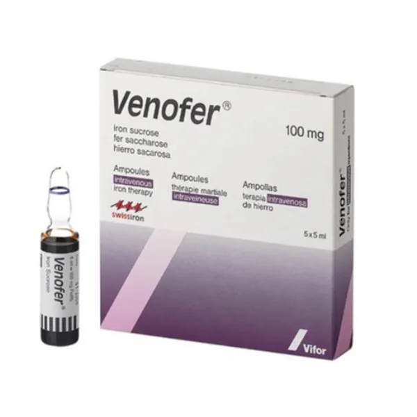 Venofer 100mg 5 Injection Venofer 100mg 5 Injection