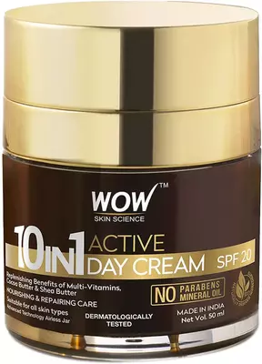 Wow 10 In 1 Active Spf 20 Day Cream 50ml