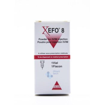 Xefo injection 8mg 1 vial