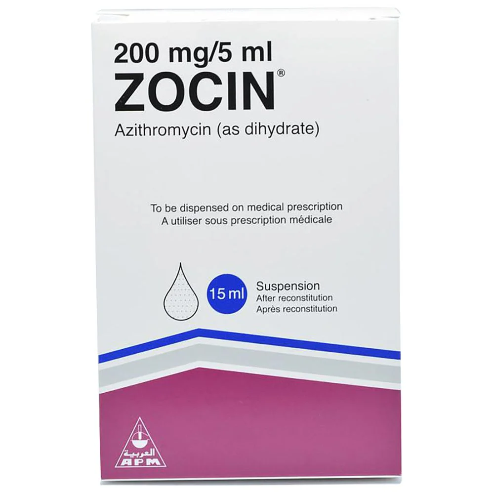 Zocin 200mg Suspension 15ml Zocin 200mg Suspension 15ml