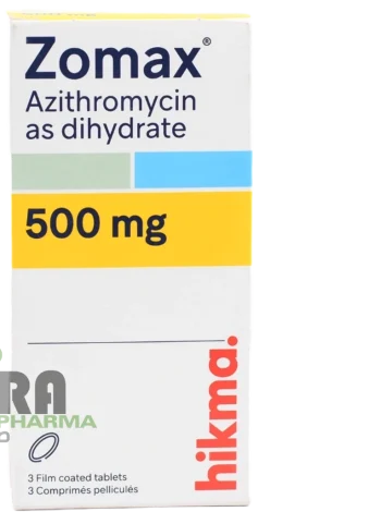 Zomax 500mg 3 Tablets