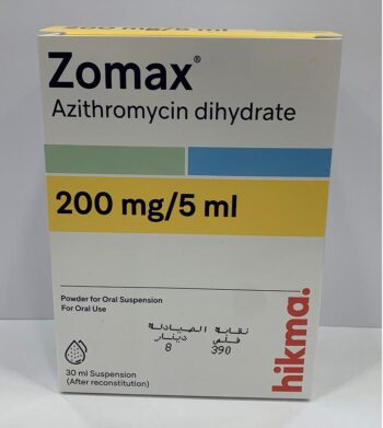 Zomax 200mg/5ml Suspension 30ml