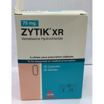Zytik XR 75mg 28 Capsules