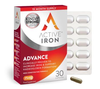 Active Iron 25mg 30 Capsules