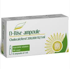D-Rise Vitamin D3 200,000 Ampules