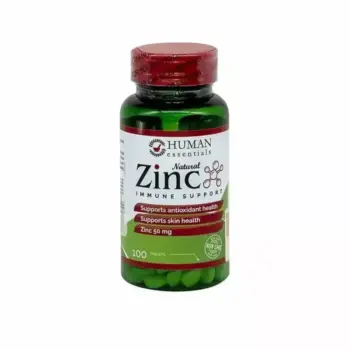 Human Essentials Zinc 50 mg 100 Tablets