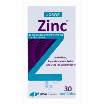 Joswe Zinc 25mg 30 Tablets