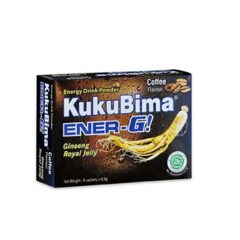 Kukubima Ginseng Royal Jelly Powder 6 Sachets -Coffee