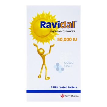 Ravidal Vitamin D3 5,000 IU 30 Capsules